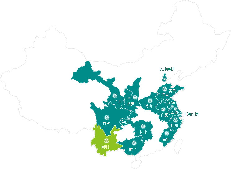 肛泰医院全国连锁分布